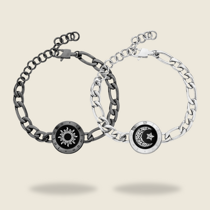 Everlink™ Sun and Moon Couple Bracelet